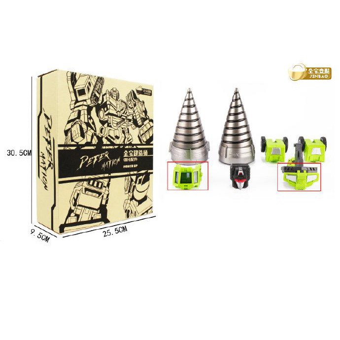 JinBao Devastator Oversized UPGRADE KITS Tidak termasuk Robot