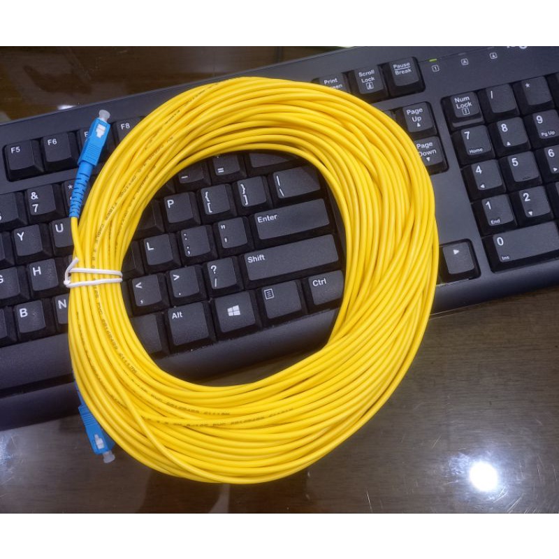 kabel fiber optic sc 20m lc to lc