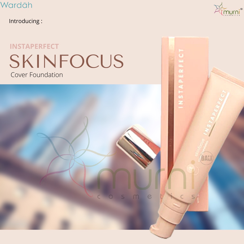 WARDAH INSTAPERFECT SKINFOCUS COVER FOUND SPF40 30ML