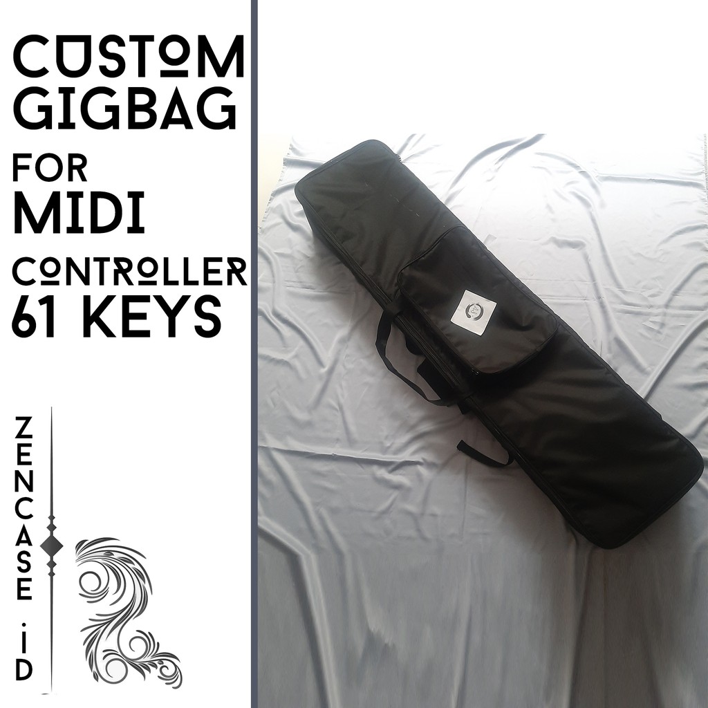 Custom  Tas / Gigbag  Case Midi Controller 61 Keys