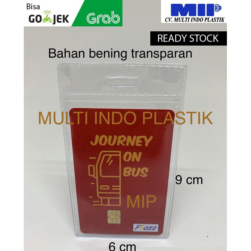 

Cover etoll bening/plastik etoll bening/plastik id card murah/nametag