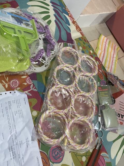 Gantungan Jemuran 16 Jepit - Serbaguna