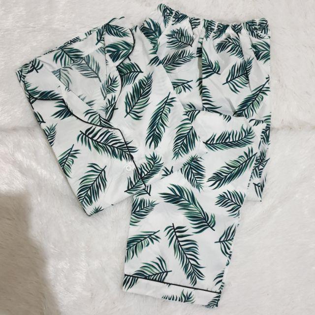 Baju Tidur Piyama Wanita/Cewek Pajamas Motif Dewasa Kekinian Karakter/Kotak Guillen-CP COCO WHITE