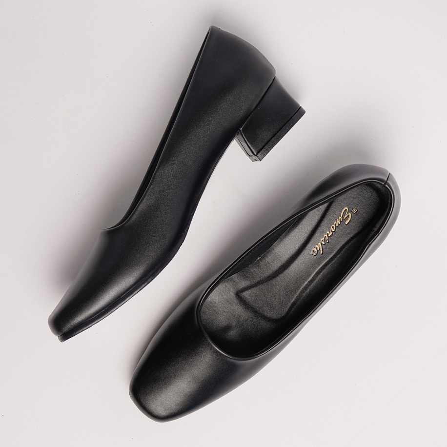 Sepatu Pentofel Wanita Big Size 35~45 Hak 3cm/Sepatu Kantor Wanita Uk Besar/Sepatu Guru/Sepatu Kerja