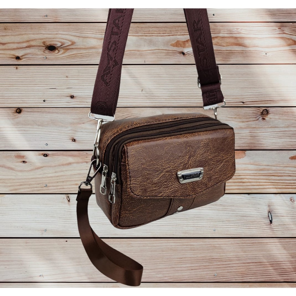 Clutch Bag Hand Bag Tas Tangan Tas Selempang Pria dan Wanita Anti Air POLO AMSTAR