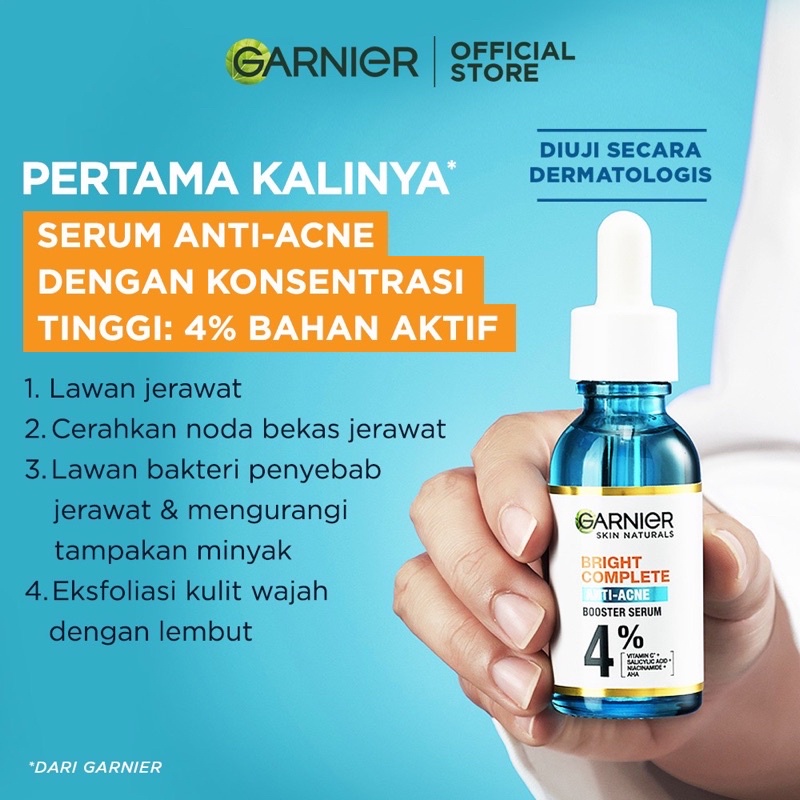 Garnier Bright Complete Anti Acne Booster Serum