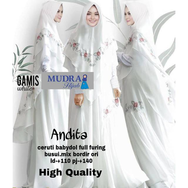 RESTOCK ANDITA ORI MUDRA | FASHION BUSANA MUSLIMAH TERBARU | BUSANA MUSLIM MURAH MODERN