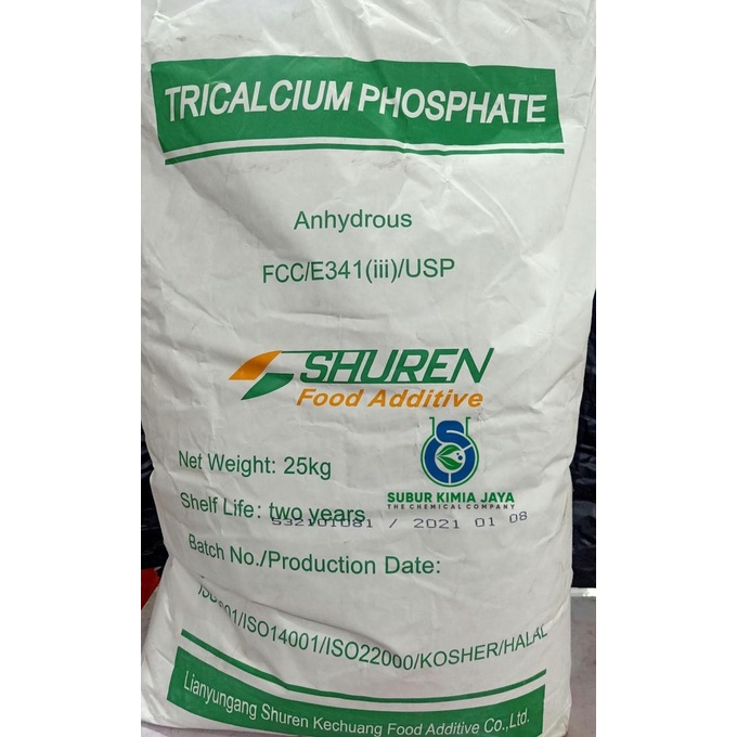 

Tricalcium Phosphate / Tcp / Anti Kempal 1Kg Kode 1229