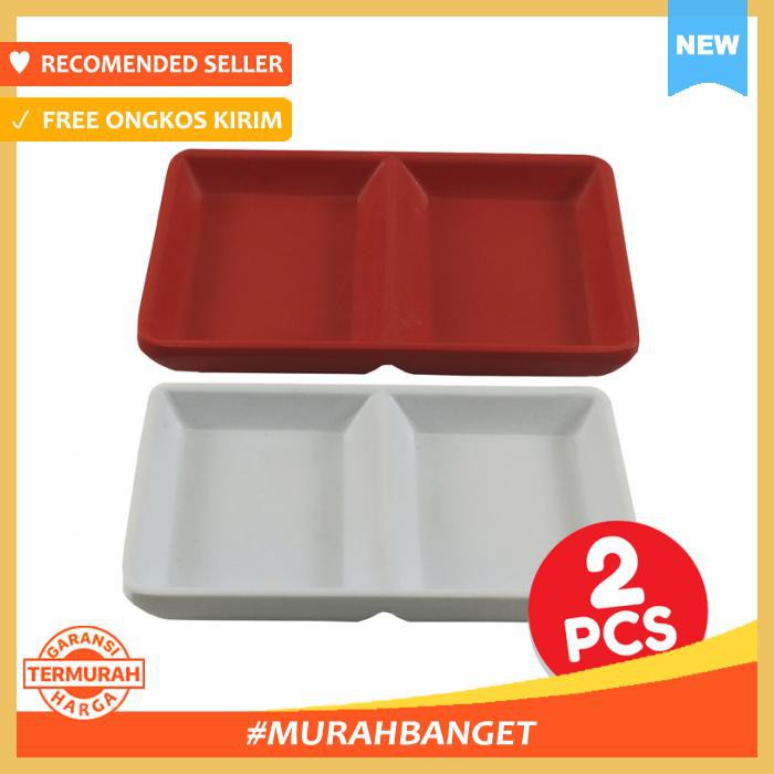 PIRING & MANGKOK SAJI - IGI GLORI MELAMINE PIRING SAMBAL SEKAT 2 DOFF - GY1202 -(MRH 1, PTH