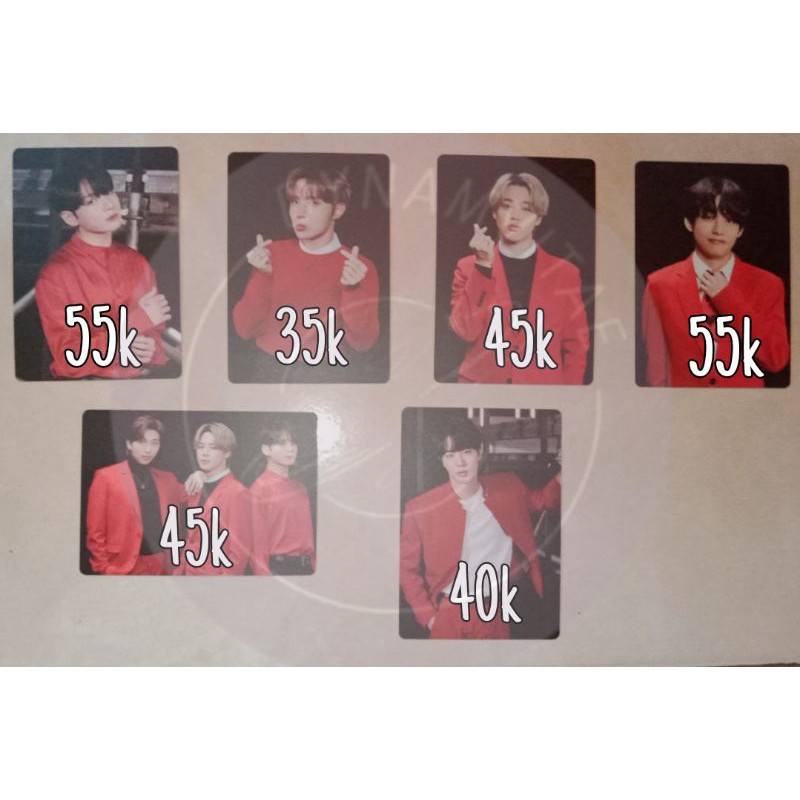 BTS Mini Photocard Mots One