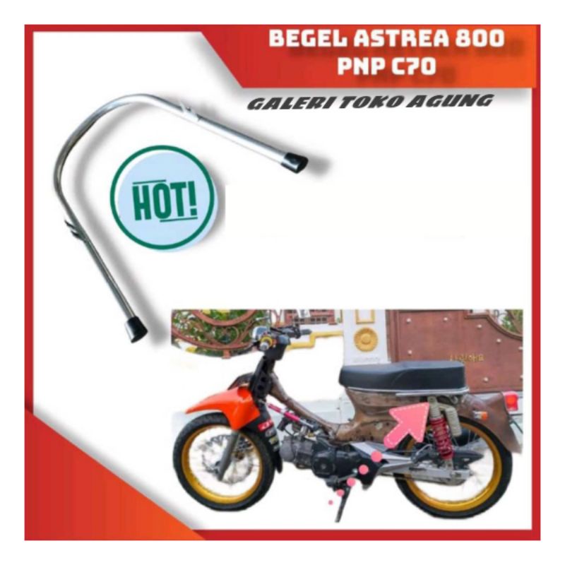 BEHEL BEGEL BELAKANG C70 C700 ASTREA 800 SUPERCUB RACING