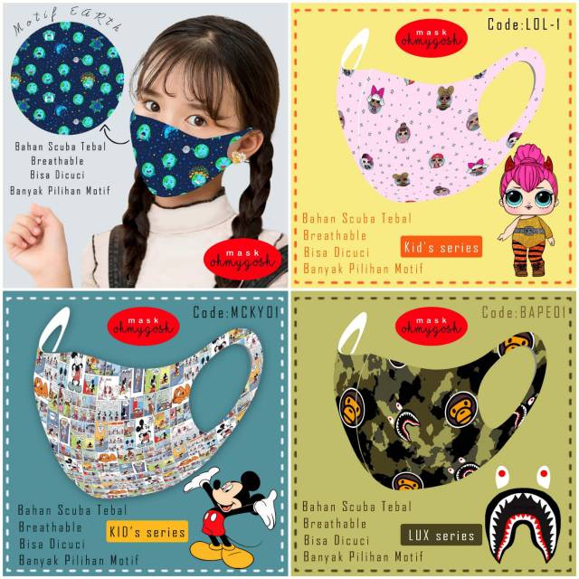 35+ Terbaik Untuk Harga Masker Scuba Anak Motif