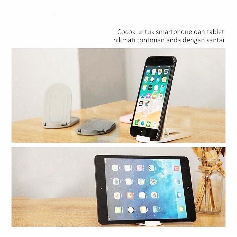 Universal Stand Holder Hp Lipat Dudukan Handphone