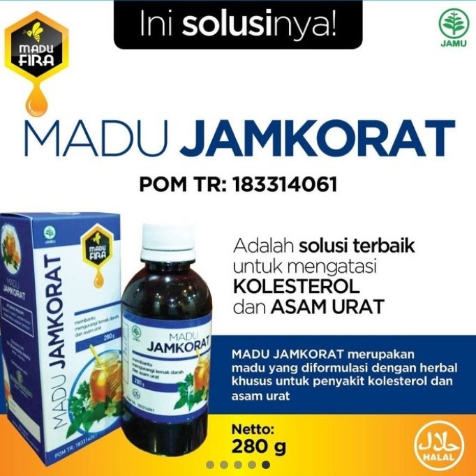 

MADU JAMKORAT Atasi Asam Urat & Kolesterol