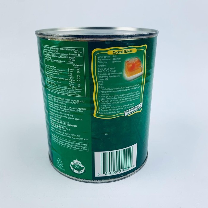 

Kalengbuah- Delmonte Freshcut Fruit Cocktail 825G -Buah-Kaleng.