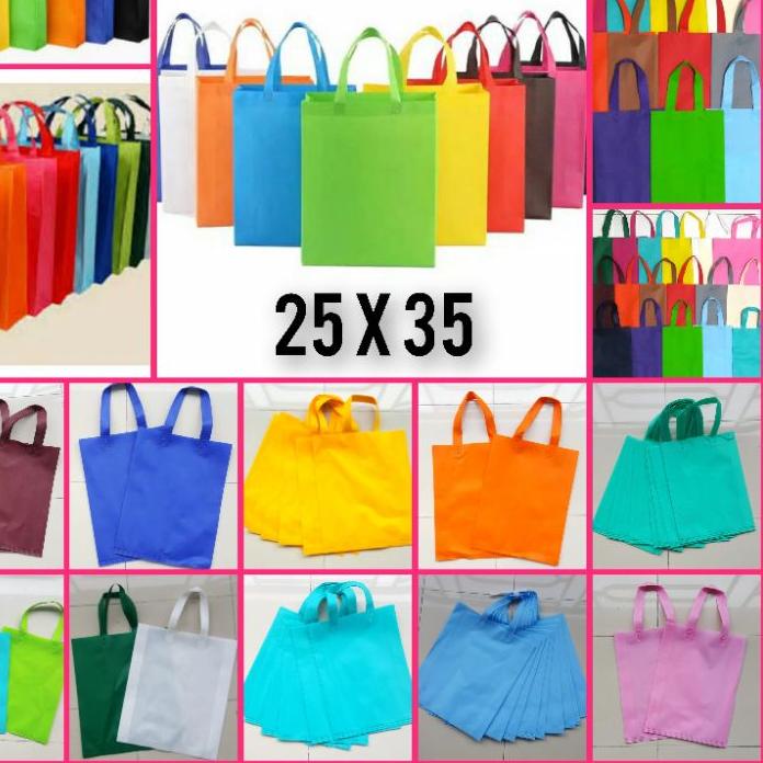 

☄ tas spon Bond tenteng 25x35 isi 12 pcs ✰