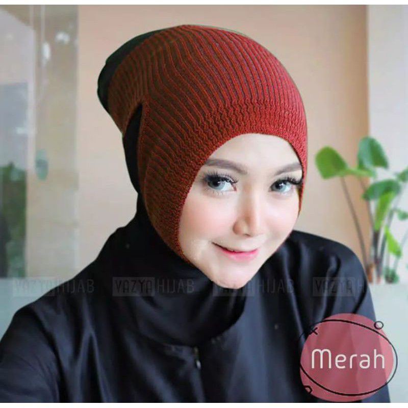 ciput rajut anti budek / hijab / dalaman hijab