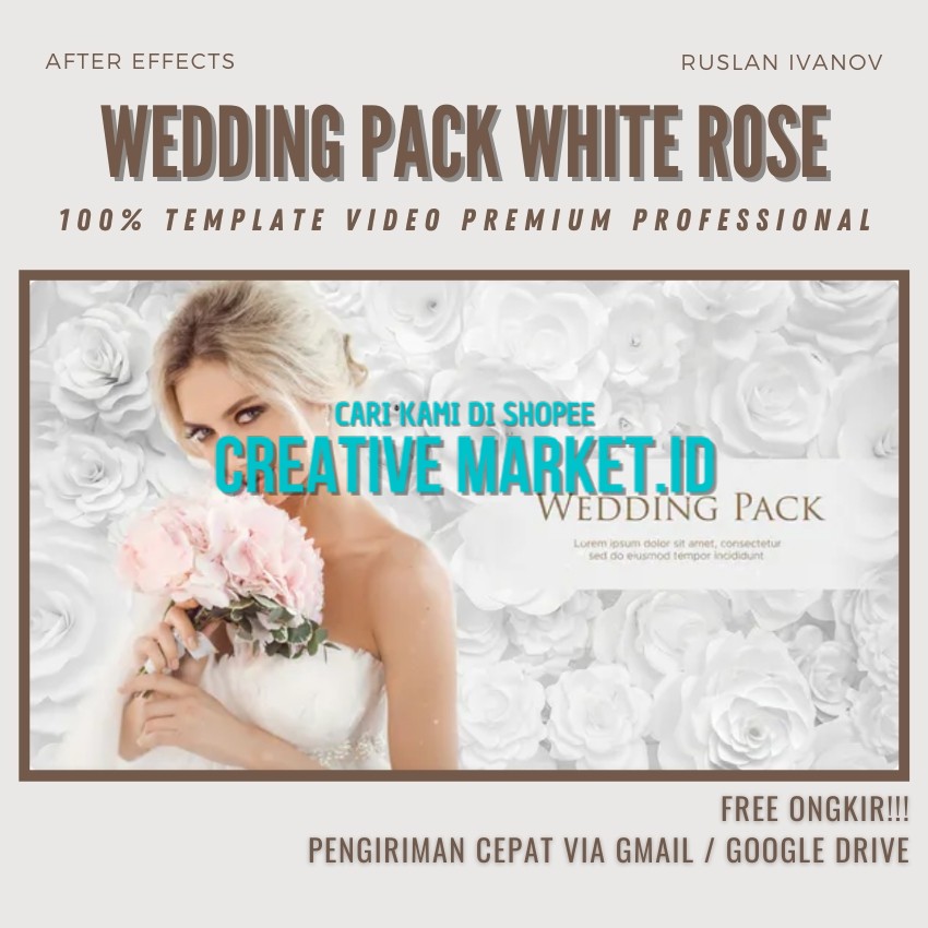 Profesional Wedding Pack White Rose, Ruslan Ivanov -  After Efect-0