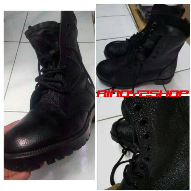 Sepatu PDL Kulit Jeruk Full Kulit