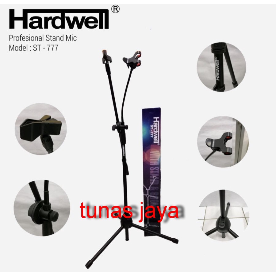 Stand Mic Hardwell ST 777 Hardwell St777 Hardwell St-777 Original