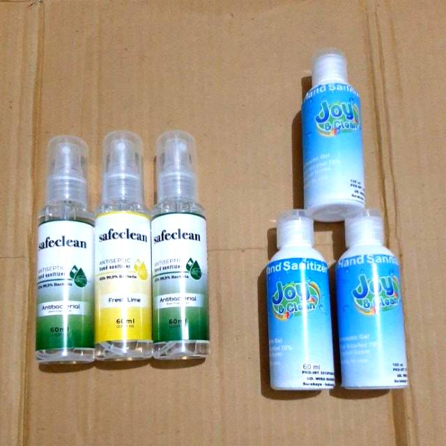 Antiseptik/ cairan antiseptik/ Hand sanitizer 60 ml