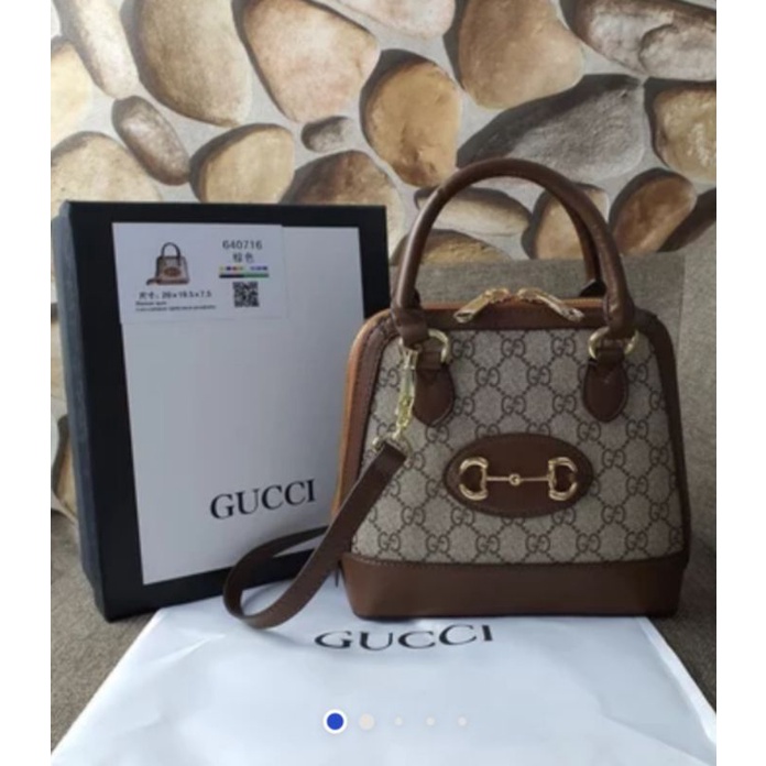 tas Gucci alma motif