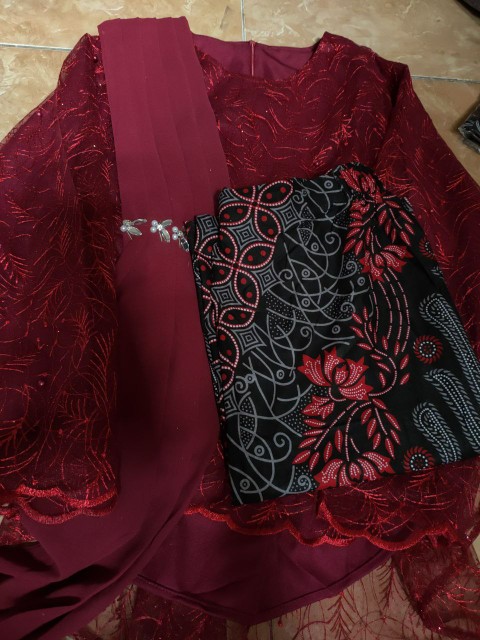 Kebaya Modern Kebaya Tunangan Set Batik Couple Garansi Shopee Termurah Modern Batik Pekalongan