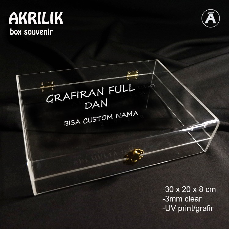 

Box seserahan akrilik- box full akrilik - Custom box acrylic