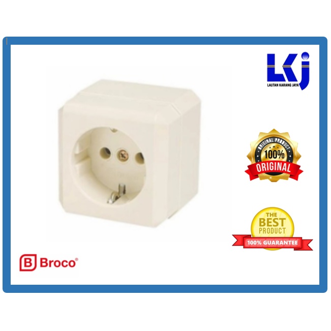Stop kontak OB Outbow BROCO 1 Lubang