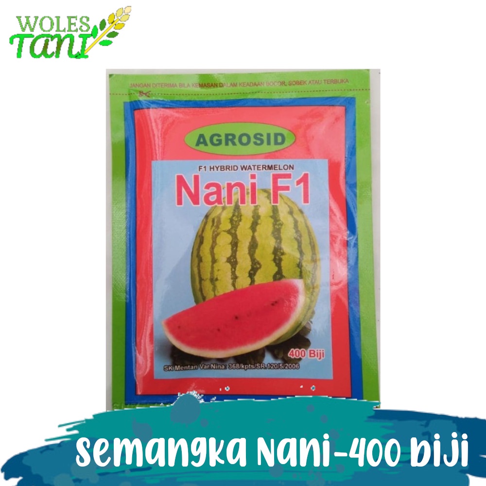 Benih Semangka Hibrida Nani isi 400 Biji