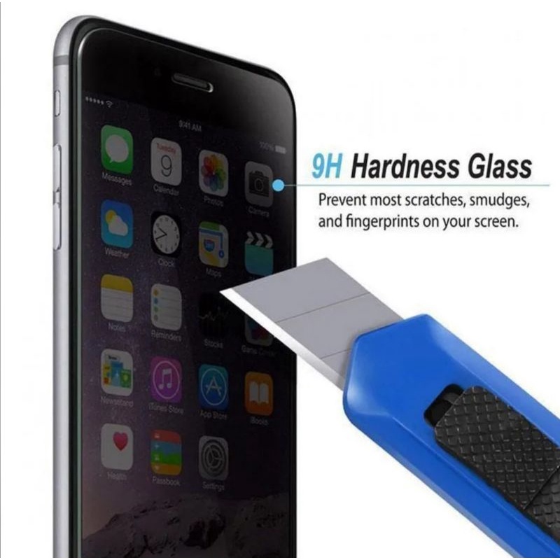 Tempered Glass Anti Spy iPhone 5 / 5S / 6 / 6S / 7 / 8 / 6+ / 6S+ / 7+ / 8+ / SE 2020 Anti Gores Anti Spy Privacy Full Layar