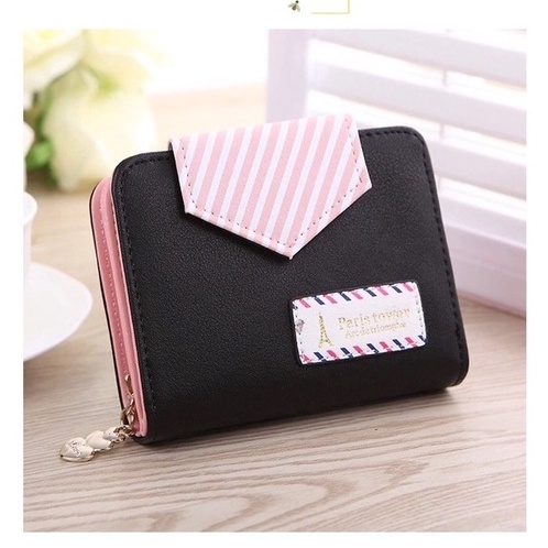 [LOKAL] TIKTOK - D1229 DOMPET PARIS - Dompet Lipat Mini Morymony