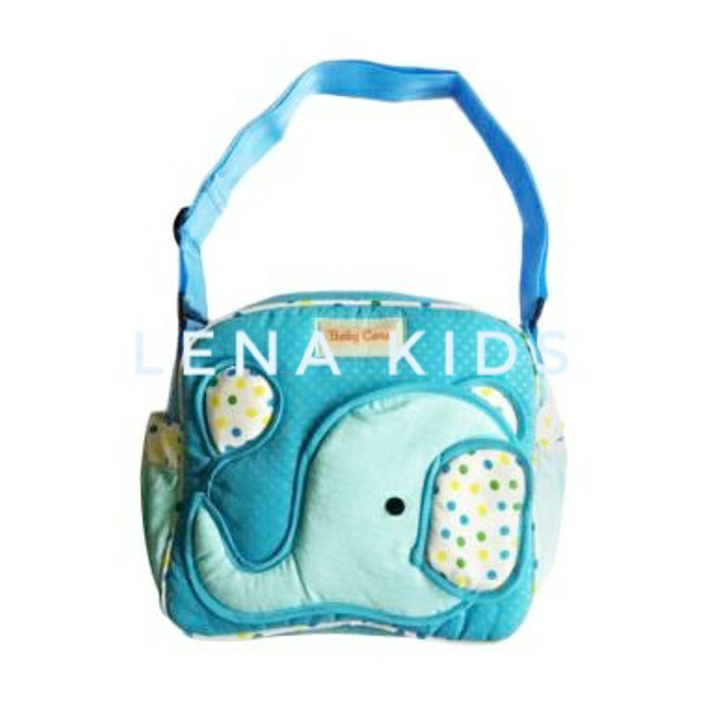 Diskon Tas baby care gajah polkadot tas bayi tas kecil tas perlengkapan bayi tas baju bayi baby