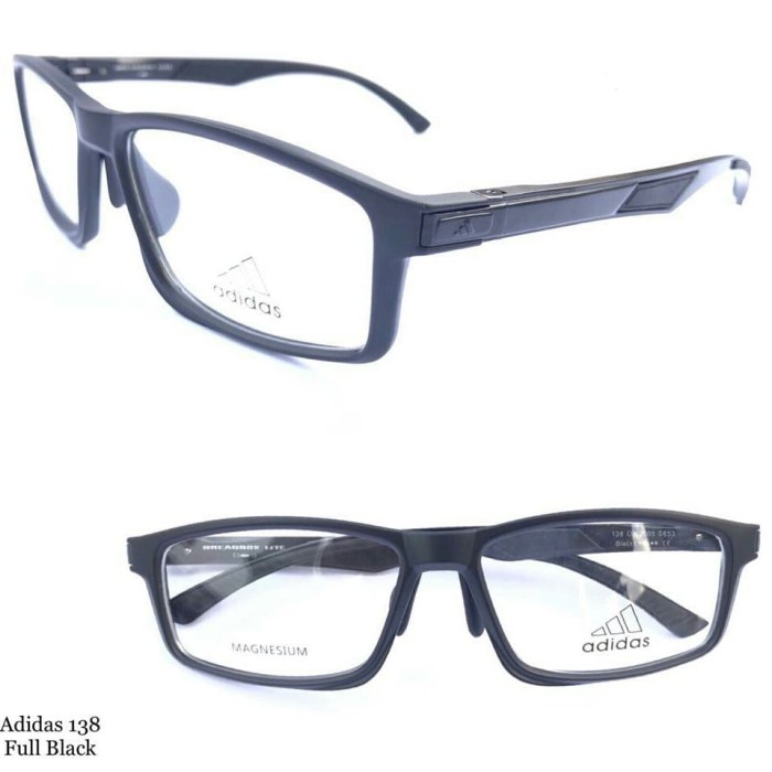 frame kacamata pria adidas sporty magnesium - frame only