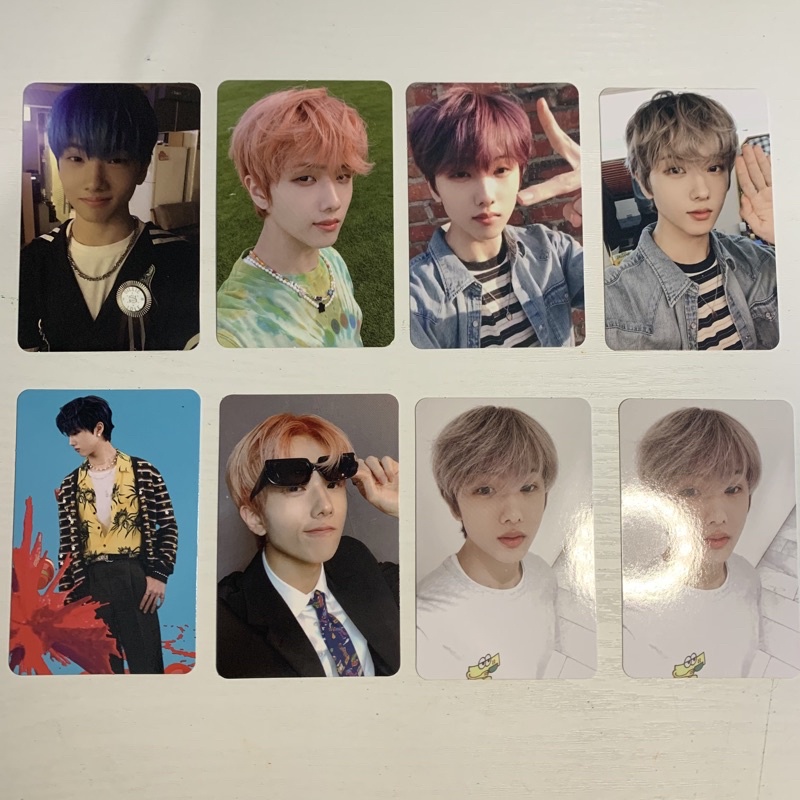 Jisung Photocard Nct dream we Young,hello future,ar selca jewel,hot sauce chilling,ar,agent,cafe