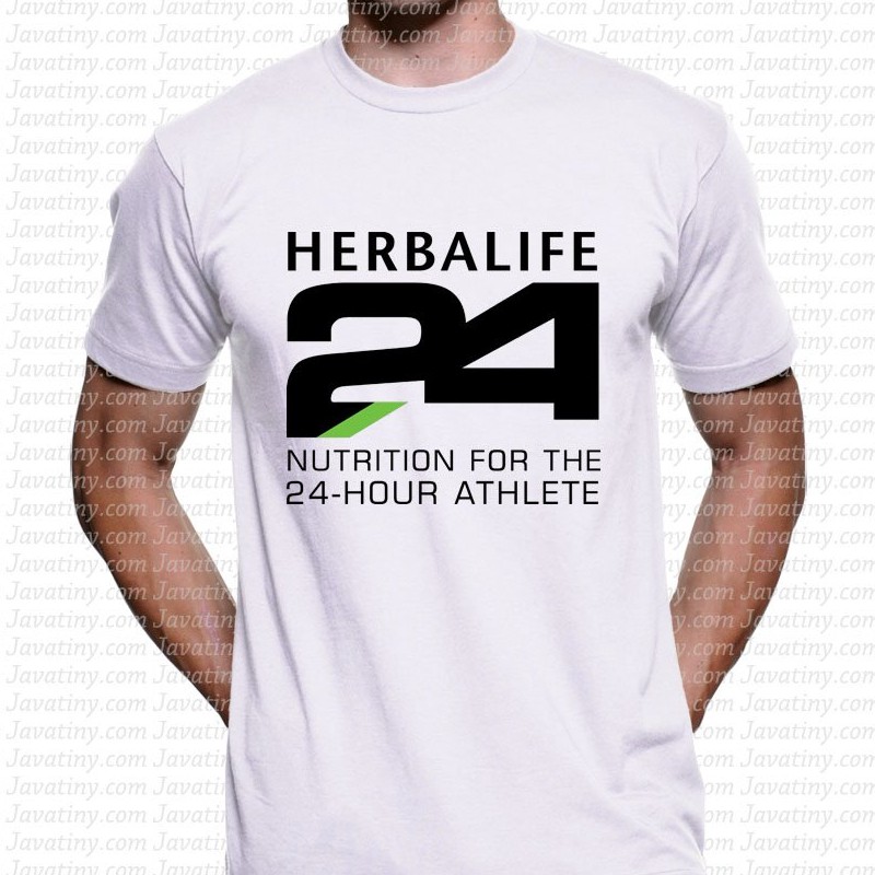  kaos  HERBALIFE 24 sablon polyflex kaos  distro kaos  