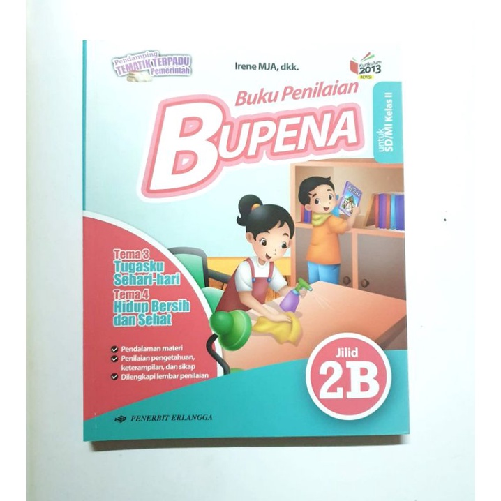 BUPENA 2A 2B 2C 2D revesi kurikulum 2013 ERLANGGA