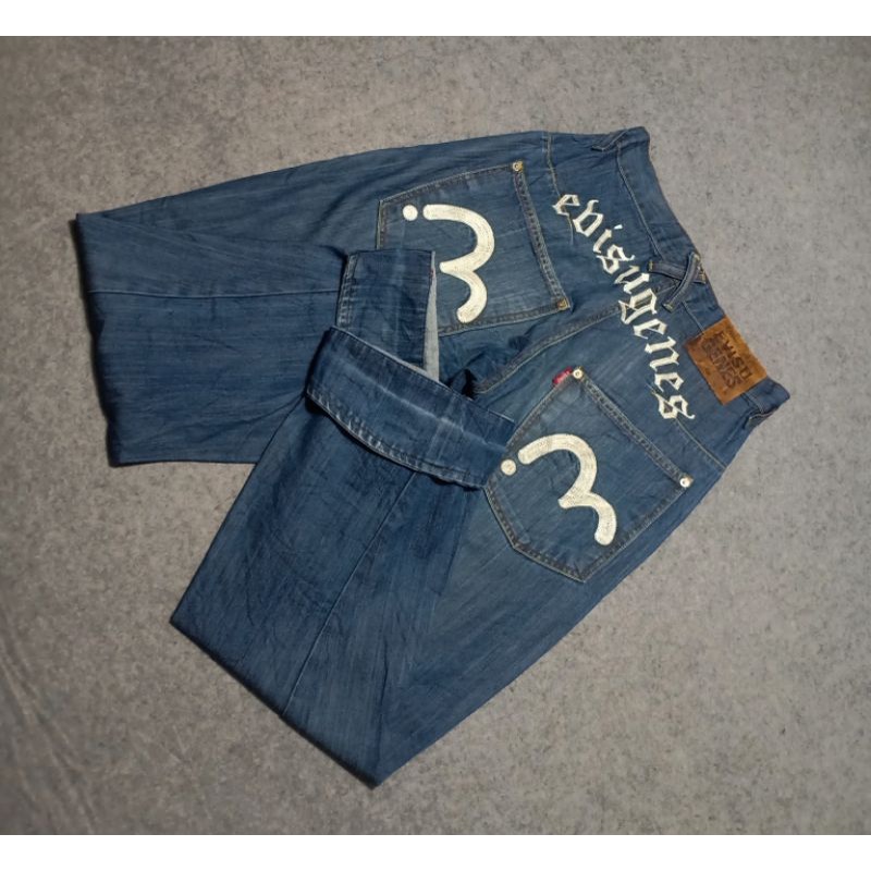 EVISU GENES Jeans/celana second original