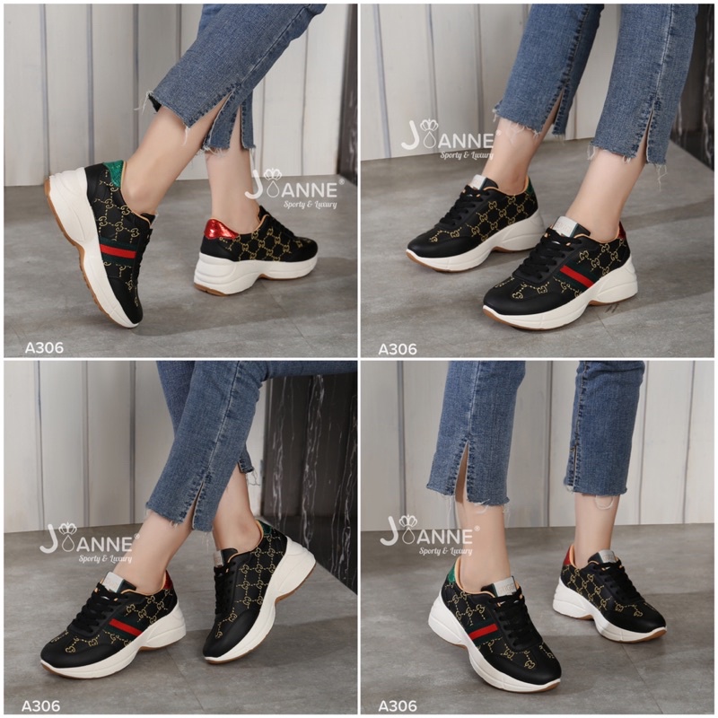 RESTOCK!! [ORIGINAL] JOANNE Sporty Sneakers Shoes Sepatu Wanita #A306