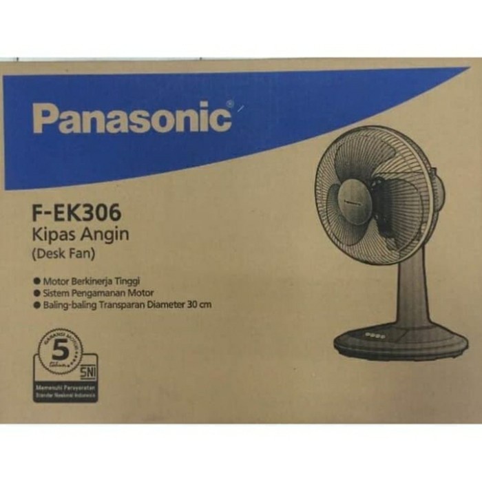 Kipas Angin Duduk / Desk Fan Panasonic FEK 306 [12 Inch]