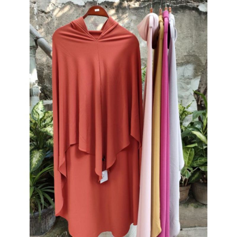 Hijab mikha teracota size XL by cierra