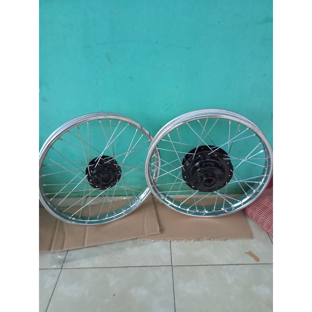 Velg Pelk Standar Jari-Jari Jeruji Motor Honda Gl Pro Original