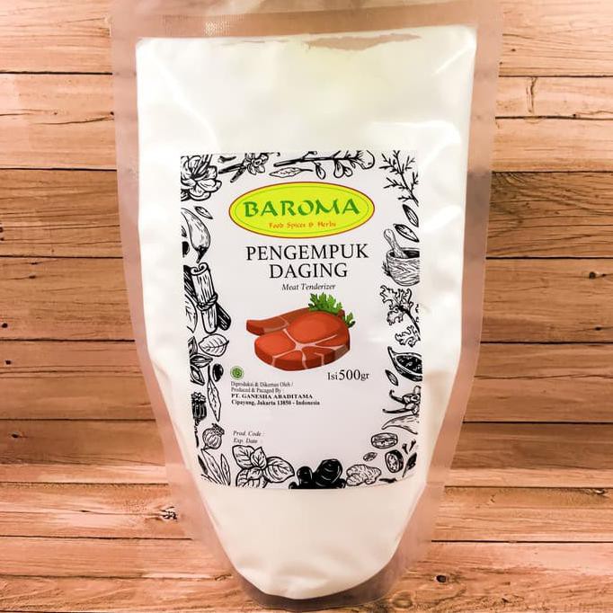 

Pengempuk Daging / Meat Tenderizer 500Gr - Baroma Bumbu Rempah