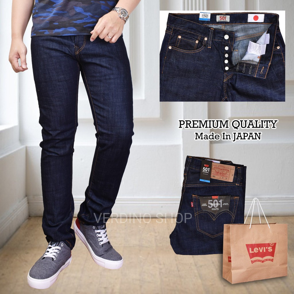 Celana panjang levis 501 made in japan