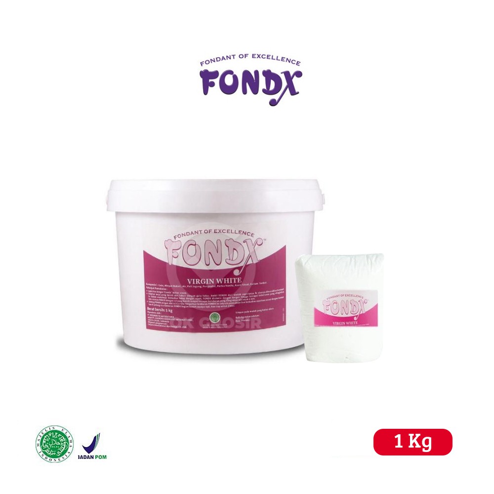 

Fondx / Fondex White Fondant (1 Kg)