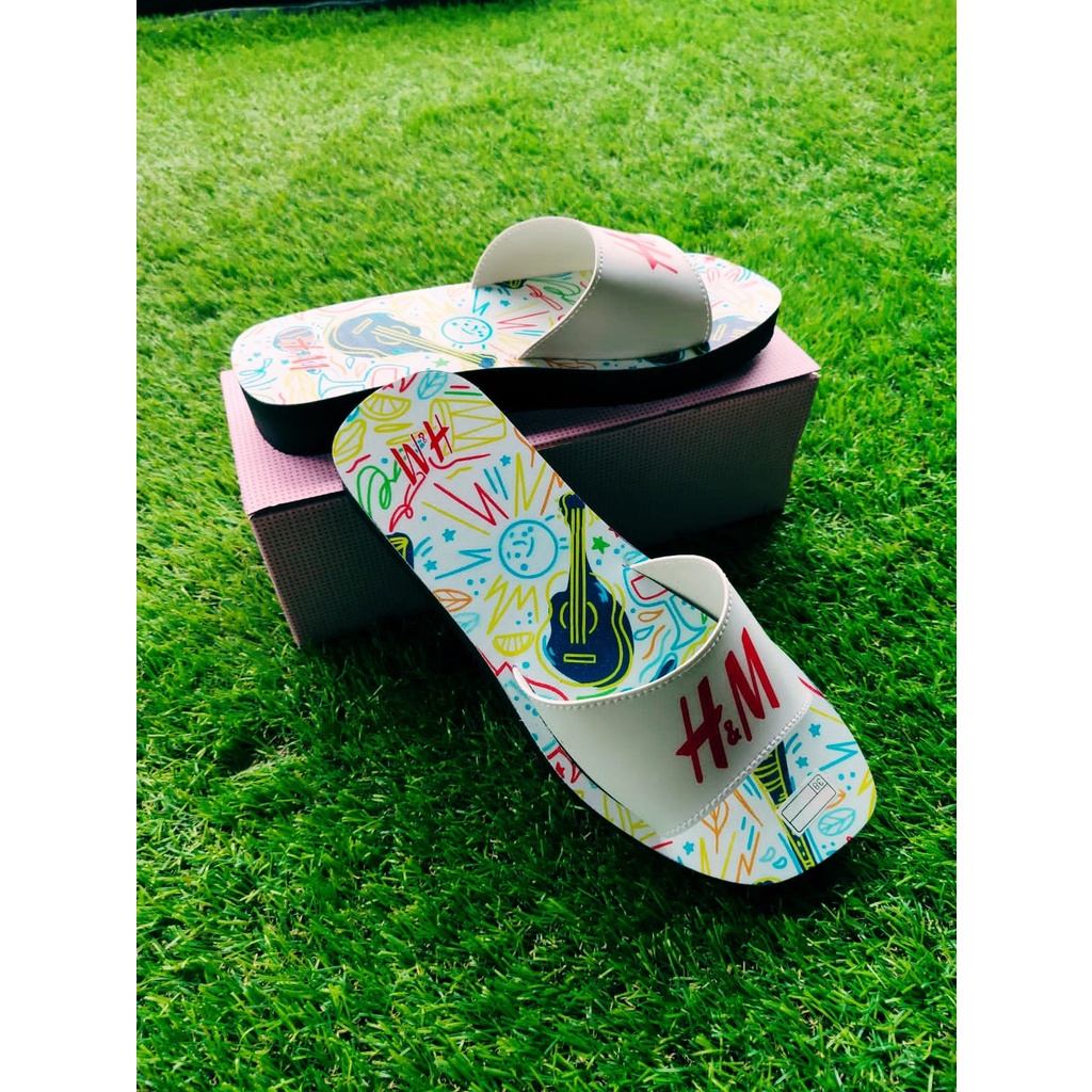 new wedges wanita slop mawar terbaru 2022