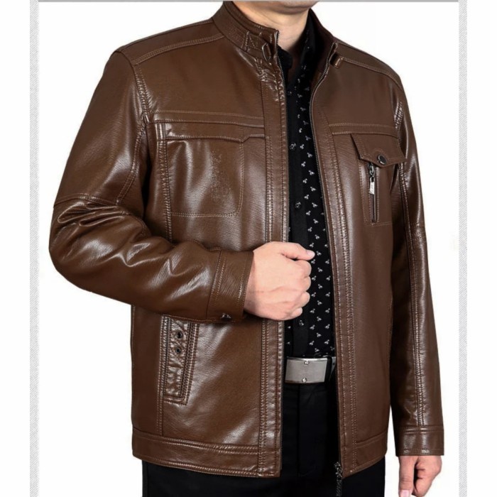 jaket kulit pria asli dari jaket kulit asli domba garut jaket kulit original branded 100% asli dari 