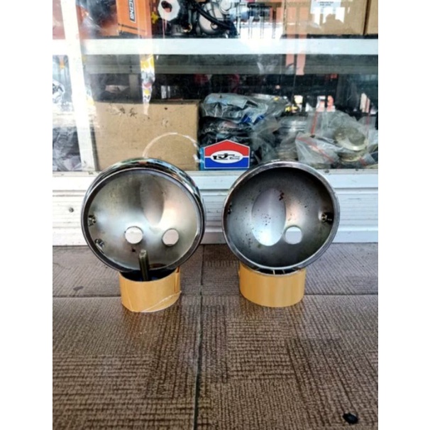 batok lampu L2g import totok lampu L2G import krom batok cb herex modifikasi lampu daymaker 5.7 inch