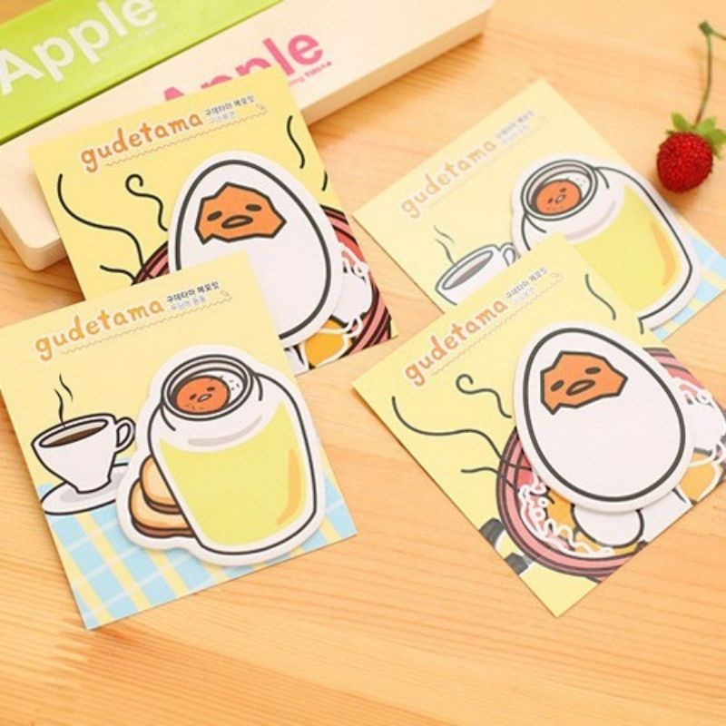 

Sticky Notes / Memo Karakter Bentuk Gudetama