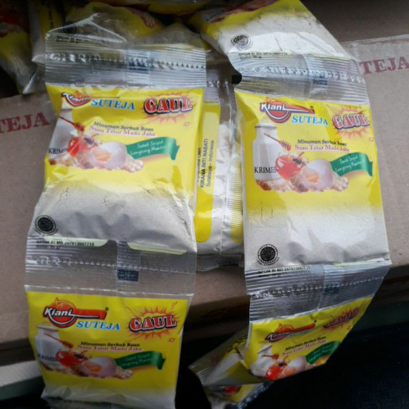 

STMJ instan susu telor madu jahe